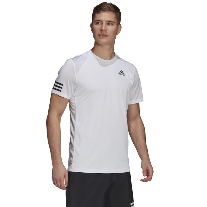 Camiseta Adidas Club Tennis 3-Stripes Masculina