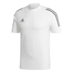 Camiseta Adidas Condivo 20 Masculina - Branco e Preto