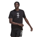 Camiseta Adidas D2M Logo Masculina