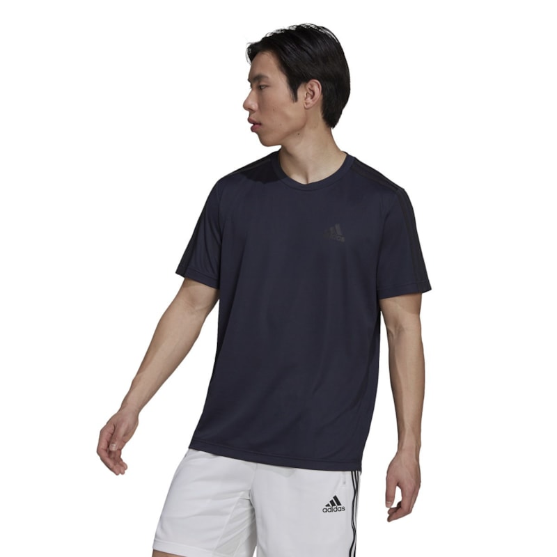 Camiseta Adidas Designed To Move 3-Stripes Masculina