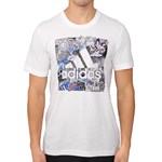 Camiseta Adidas Doodle Badge Of Sport Tee Masculina - Branco