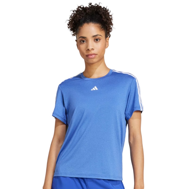 Camiseta Adidas Essentials 3 Listras Feminina 