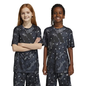 Camiseta Adidas Essentials 3 Stripes Infantil