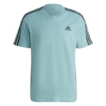 Camiseta Adidas Essentials 3 Stripes Masculina