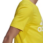 Camiseta Adidas Essentials Big Logo Masculina - Amarelo