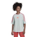 Camiseta Adidas Essentials Colorblock Feminina