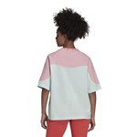 Camiseta Adidas Essentials Colorblock Feminina