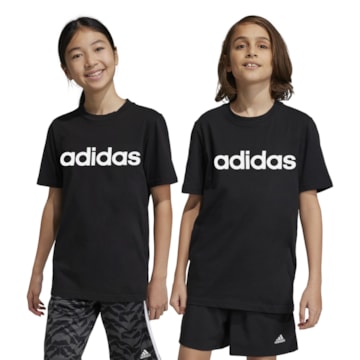 Camiseta Adidas Essentials Linear Logo Infantil