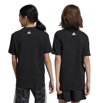 Camiseta Adidas Essentials Linear Logo Infantil