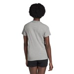 Camiseta Adidas Estampada Athletics Feminina - Cinza