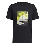 Camiseta Adidas Estampada Slept On Masculina - Preto
