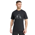 Camiseta Adidas Logo Camuflada Masculina 