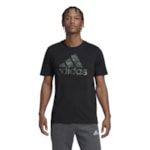 Camiseta Adidas Logo Camuflado Masculina