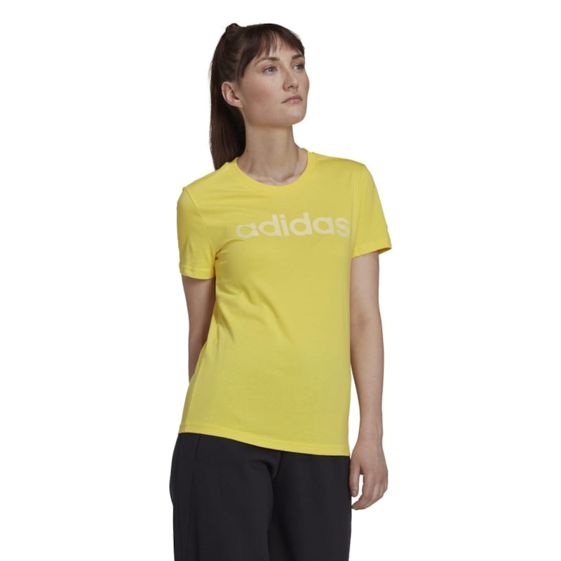 Camiseta Adidas Logo Linear Feminina