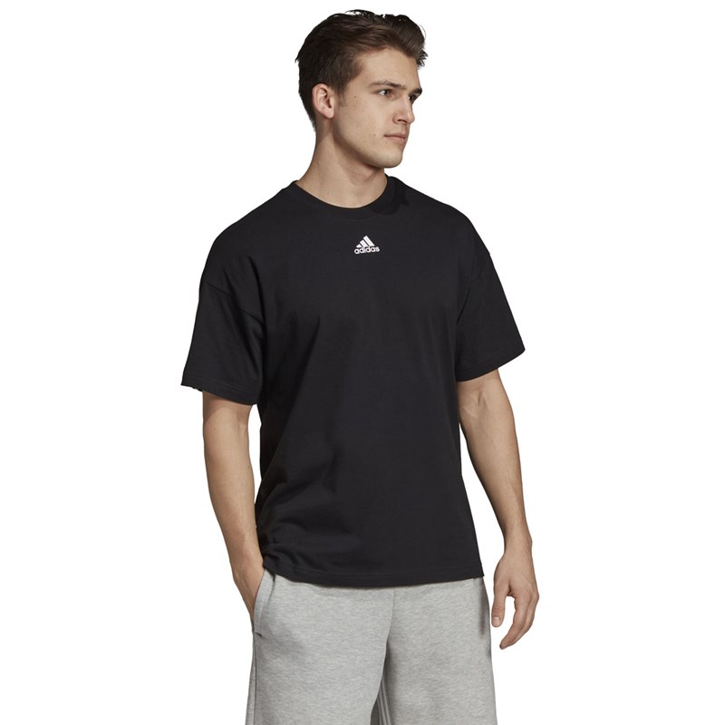 Camiseta Adidas Must Haves 3-Stripes Masculina - Preto