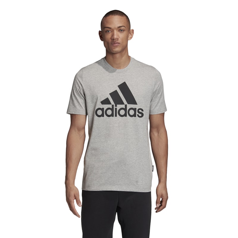 Camiseta Adidas Must Haves Badge Of Sports Masculina - Cinza