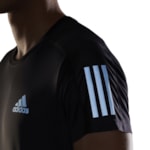 Camiseta Adidas Own The Run Masculina - Preto