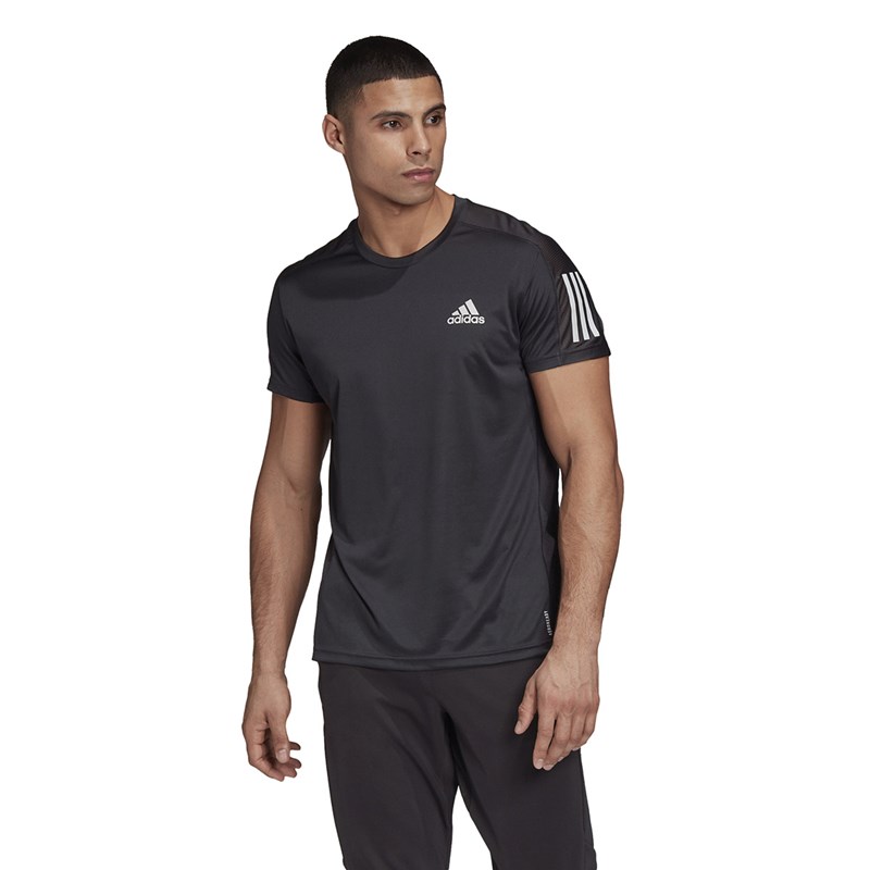 Camiseta Adidas Own The Run Masculina - Preto