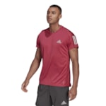 Camiseta Adidas Own The Run Masculina - Vinho