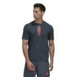 Camiseta Adidas Response Masculina - Petróleo