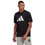 Camiseta Adidas Sportswear Logo Masculina - Preto