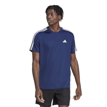 Camiseta Adidas Train Essentials 3-Stripes Masculina