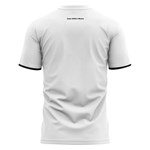 Camiseta Atlético Mineiro Braziline Part Masculina - Branco e Preto