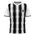 Camiseta Atlético Mineiro Braziline Part Masculina - Branco e Preto