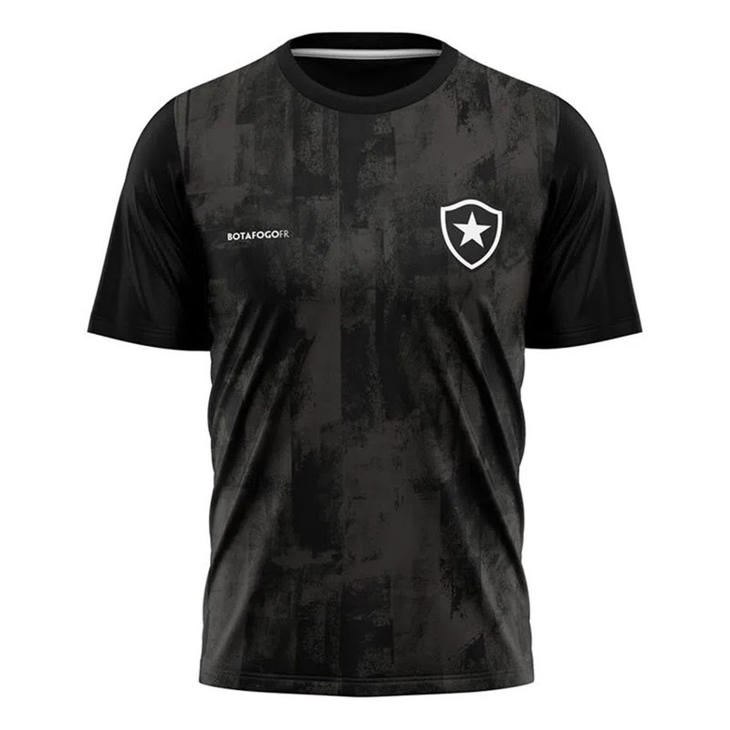 Camiseta Botafogo Braziline Fold Masculina - Preto