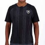 Camiseta Braziline Botafogo Versa Masculina - Preto