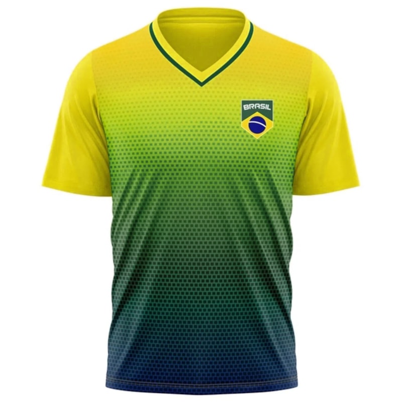 Camiseta Braziline Brasil Buriti Infantil