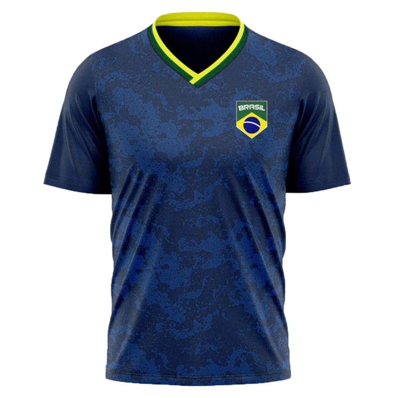 Camiseta Braziline Brasil Caiçara Masculina