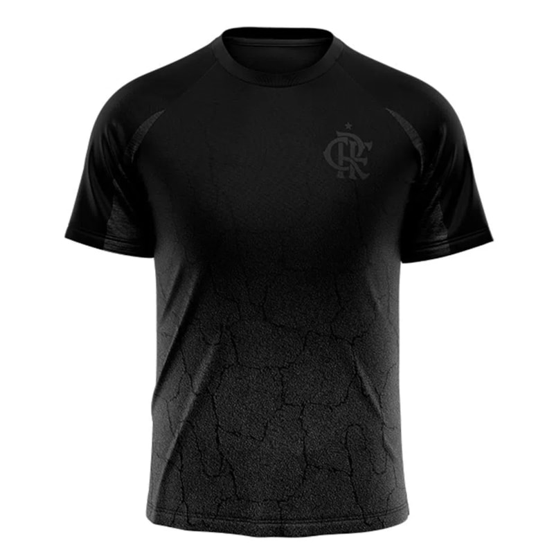 Camiseta Braziline Flamengo Asphalt Masculina