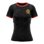 Camiseta Braziline Flamengo Building Feminina