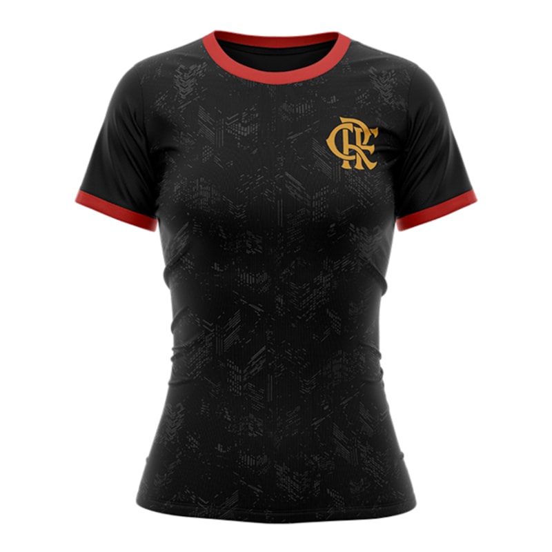 Camiseta Braziline Flamengo Building Feminina