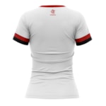 Camiseta Braziline Flamengo Scatter Feminina