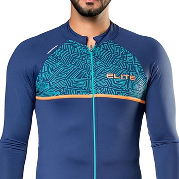 Camiseta Ciclismo Elite 135143 Plus Size Masculina