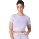 Camiseta Cropped Fila Basic X Feminina