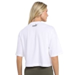 Camiseta Cropped Puma Power Boxy Pocket Feminina