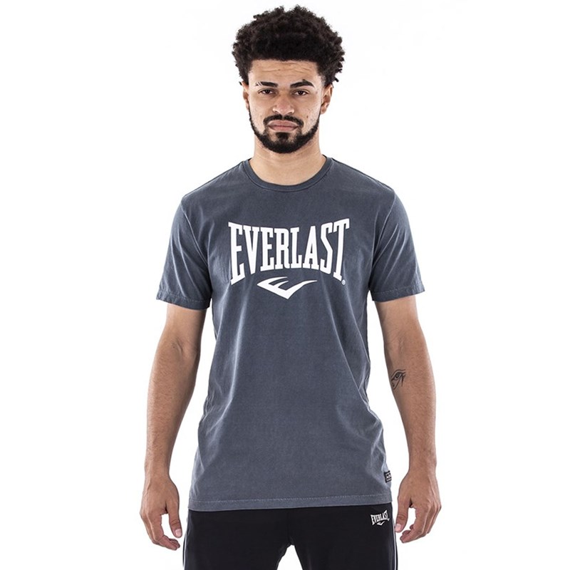 Camiseta Everlast Fundamentals Masculina - Cinza