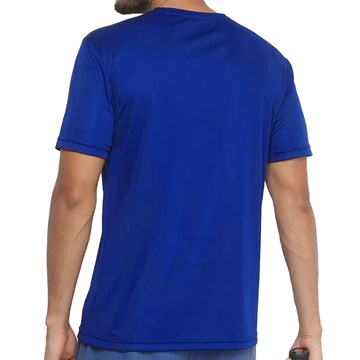 Camiseta Fila Aztec Box Masculina - Azul e Branco