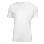 Camiseta Fila Basic Sports Masculina - Branco e Prata
