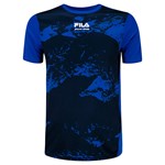 Camiseta Fila New Graphic Active Masculina - Azul