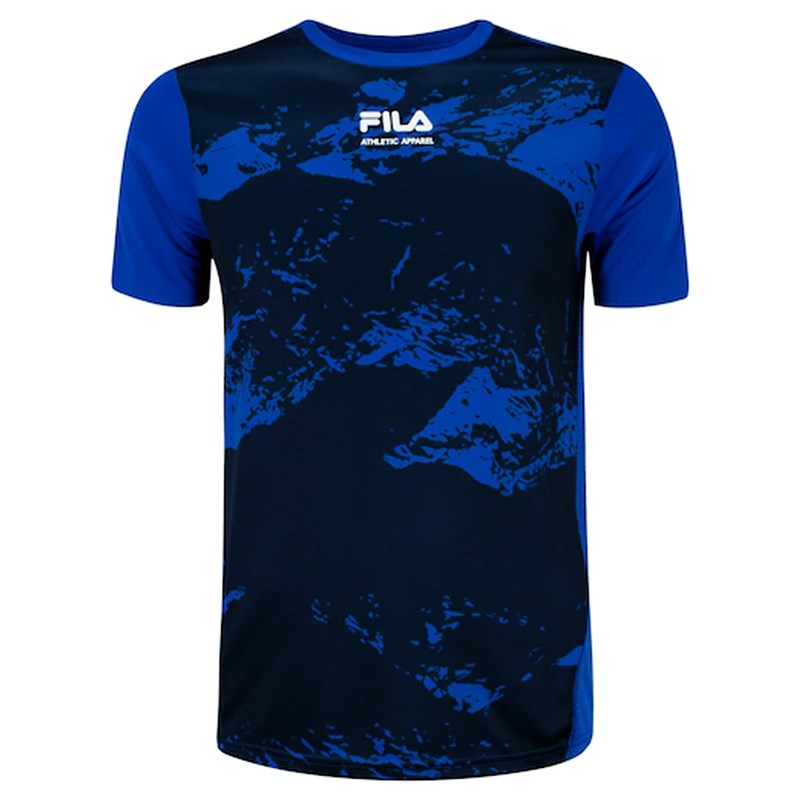 Camiseta Fila New Graphic Active Masculina - Azul