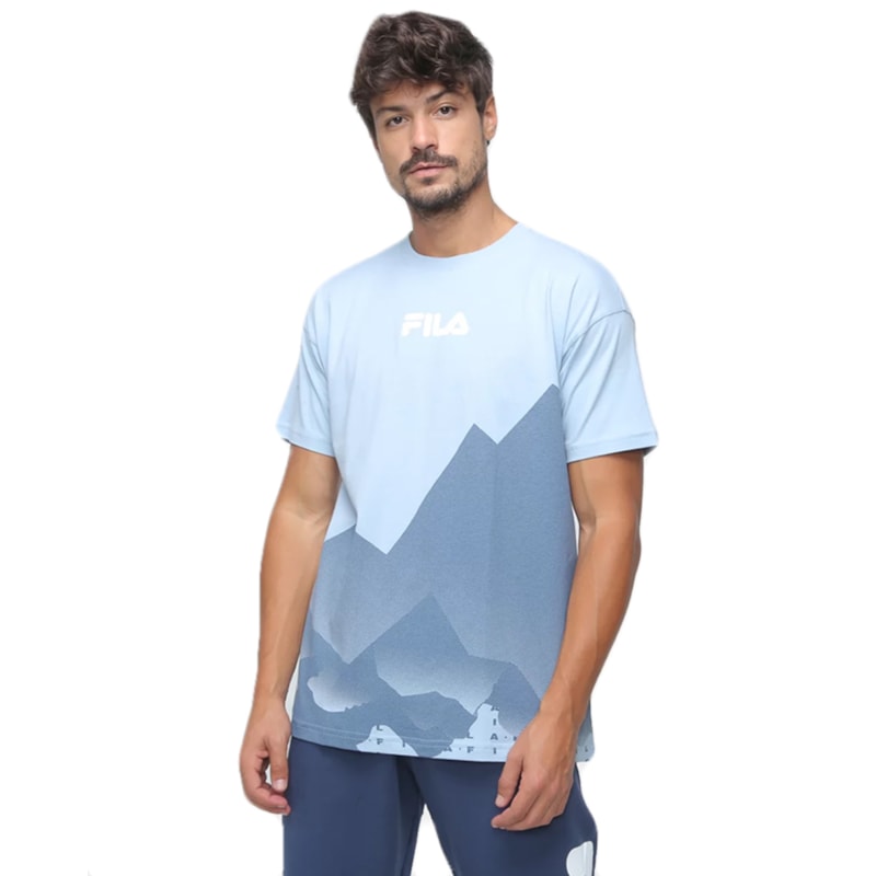 Camiseta Fila Trek Mountain Masculina