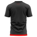 Camiseta Flamengo Braziline Contact Masculina - Chumbo