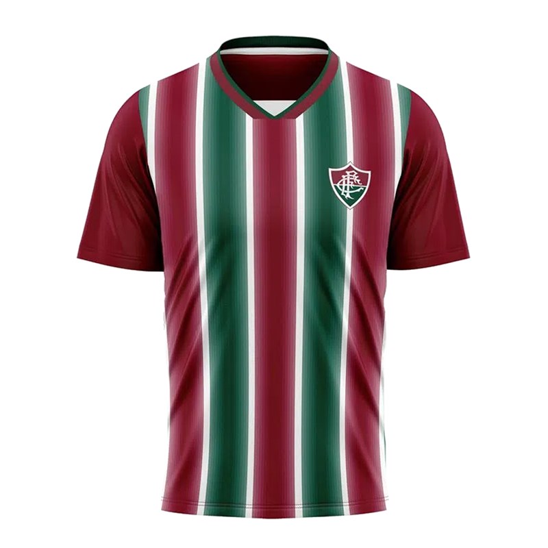 Camiseta Fluminense Braziline Keeper Infantil - Tricolor