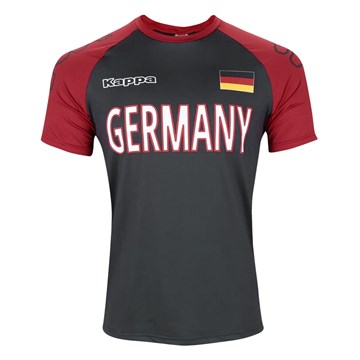 Camiseta Kappa Alemanha Logo Masculina