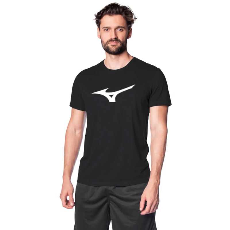 Camiseta Mizuno Basic Big Logo Masculina