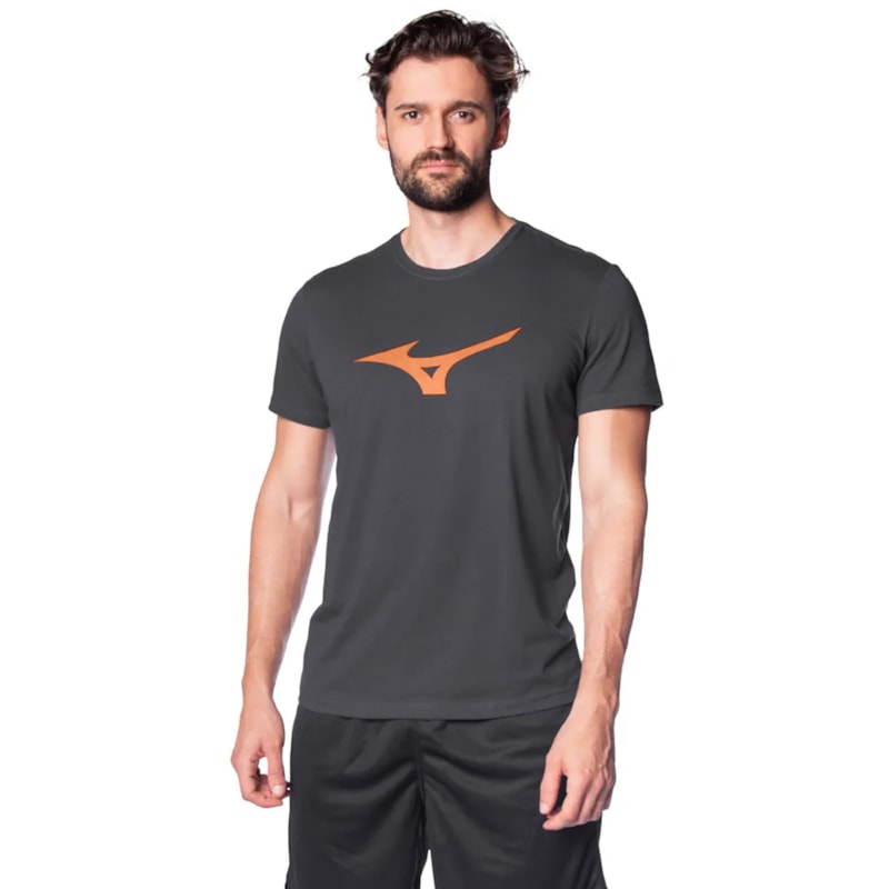 Camiseta Mizuno Basic Big Logo Masculina